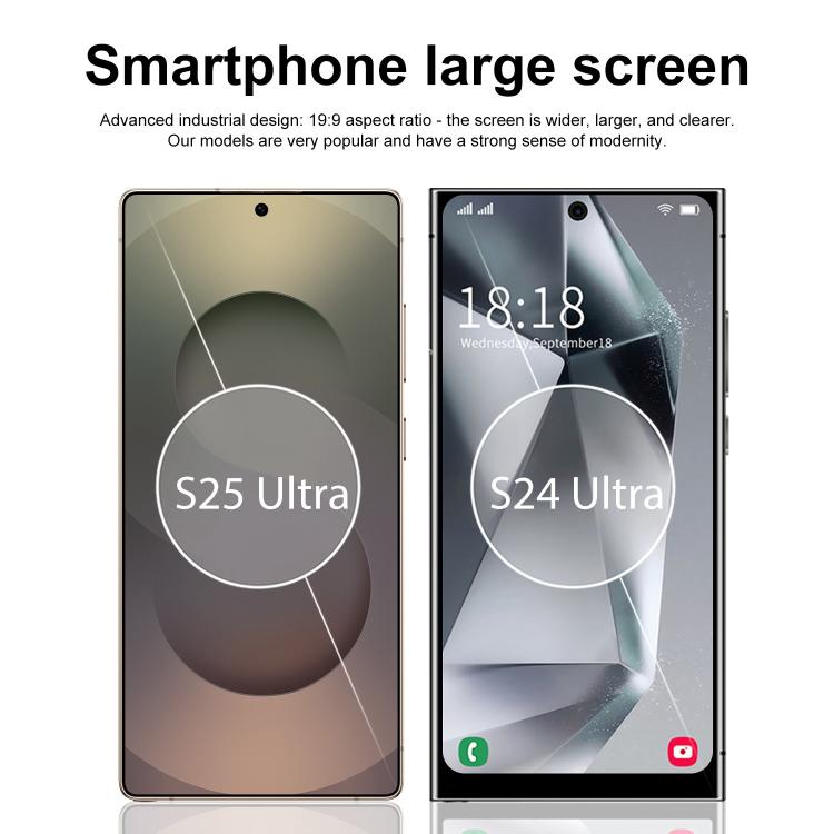 S25 Ultra / S11, 4GB+64GB, 6.75 inch Android 12 MTK6762 Octa Core, Network: 4G, Dual SIM, Plug:EU Plug(Light Blue) -  by buy2fix | Online Shopping UK | buy2fix