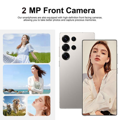 S25 Ultra / S11, 4GB+64GB, 6.75 inch Android 12 MTK6762 Octa Core, Network: 4G, Dual SIM, Plug:EU Plug(Silver) -  by buy2fix | Online Shopping UK | buy2fix