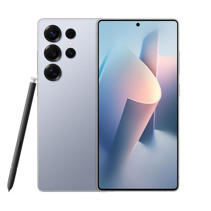 S25 Ultra / B9, 2GB+16GB, 6.75 inch Android 8.1 MTK6739 Quad Core, Network: 4G, Dual SIM, Plug:EU Plug(Titanium Silver Blue) -  by buy2fix | Online Shopping UK | buy2fix