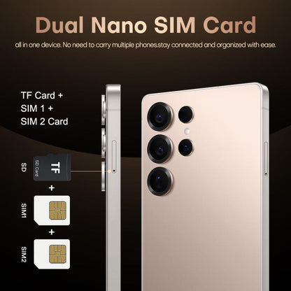 S25 Ultra / B9, 2GB+16GB, 6.75 inch Android 8.1 MTK6739 Quad Core, Network: 4G, Dual SIM, Plug:UK Plug(Titanium Pink Gold) -  by buy2fix | Online Shopping UK | buy2fix