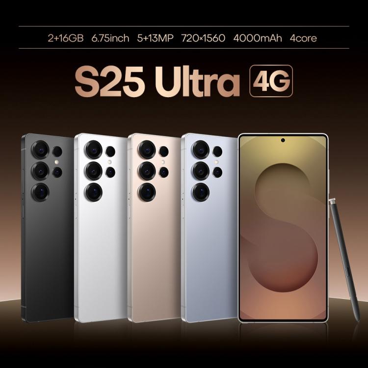 S25 Ultra / B9, 2GB+16GB, 6.75 inch Android 8.1 MTK6739 Quad Core, Network: 4G, Dual SIM, Plug:UK Plug(Titanium Pink Gold) -  by buy2fix | Online Shopping UK | buy2fix