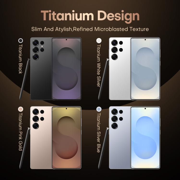 S25 Ultra / B9, 2GB+16GB, 6.75 inch Android 8.1 MTK6739 Quad Core, Network: 4G, Dual SIM, Plug:EU Plug(Titanium Silver Blue) -  by buy2fix | Online Shopping UK | buy2fix