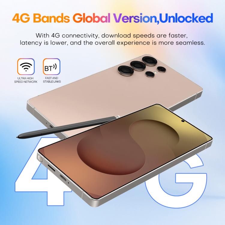 S25 Ultra / Q25, 4GB+64GB, 6.75 inch Android 12 MTK6762 Octa Core, Network: 4G, Dual SIM, with Stylus Pen, Plug:UK Plug(Titanium Pink Gold) -  by buy2fix | Online Shopping UK | buy2fix