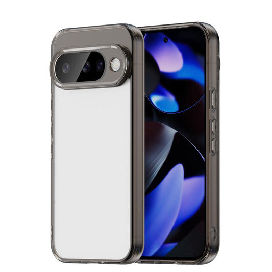 For Google Pixel 10 PC Hybrid TPU Airbag Shockproof Phone Case(Transparent Black) - Google Cases by buy2fix | Online Shopping UK | buy2fix