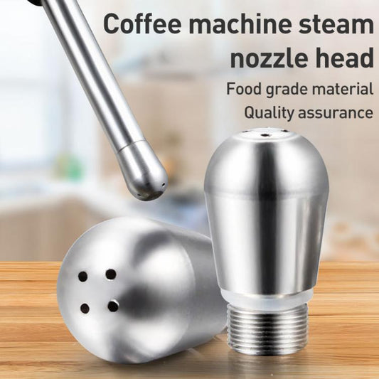 Stainless Steel Milk Frother Coffee Machine Steam Nozzle For Delonghi 9 Serie, 3-hole - Coffee Machine Parts by buy2fix | Online Shopping UK | buy2fix