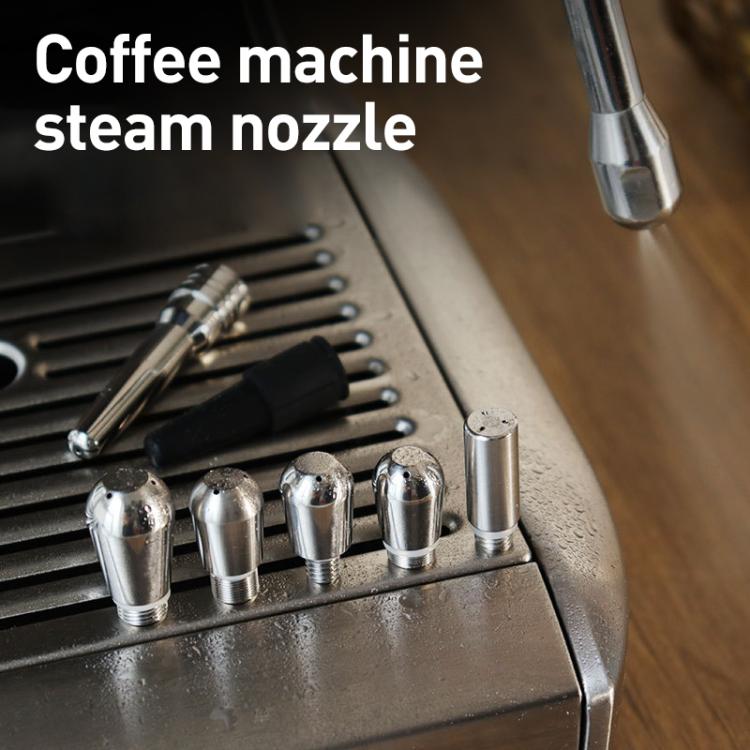 Stainless Steel Milk Frother Coffee Machine Steam Nozzle For Delonghi Stainless Steel - Coffee Machine Parts by buy2fix | Online Shopping UK | buy2fix