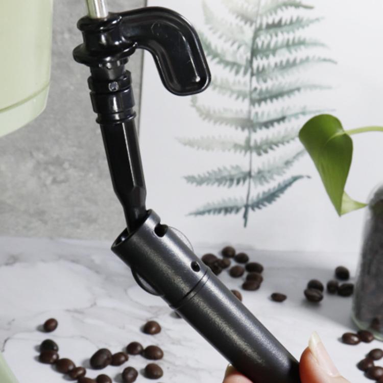 For Delonghi 310 Coffee Machine Steam Pipe Food Grade Plastic Steam Nozzle, Specification:2 in 1 Set(Black) - Coffee Machine Parts by buy2fix | Online Shopping UK | buy2fix