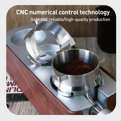 54mm Coffee Dosing Funnel Ring Stainless Steel Coffee Powder Dispenser for Breville 8 Series(Silver) - Coffee Machine Parts by buy2fix | Online Shopping UK | buy2fix