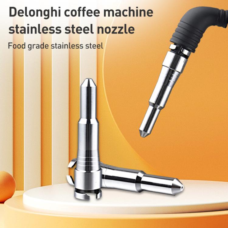 For Delonghi Coffee Machine A3 Snap-on Nozzle Stainless Steel Steam Wand Nozzle(Silver) - Coffee Machine Parts by buy2fix | Online Shopping UK | buy2fix