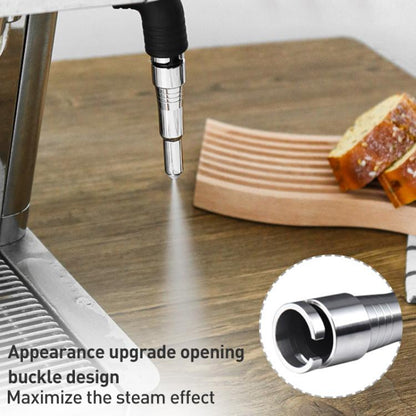 For Delonghi Coffee Machine A3 Snap-on Nozzle Stainless Steel Steam Wand Nozzle(Silver) - Coffee Machine Parts by buy2fix | Online Shopping UK | buy2fix