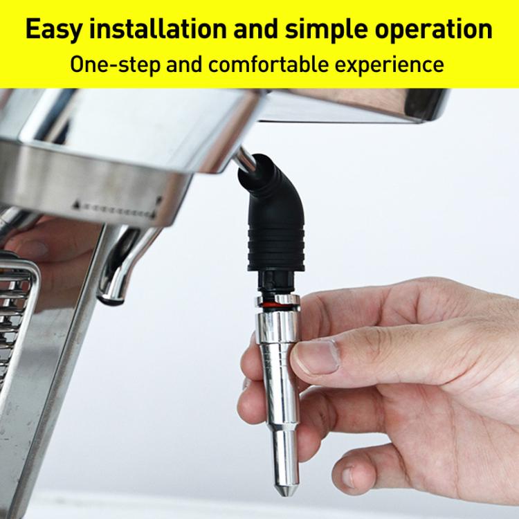 For Delonghi Coffee Machine A3 Snap-on Nozzle Stainless Steel Steam Wand Nozzle(Silver) - Coffee Machine Parts by buy2fix | Online Shopping UK | buy2fix