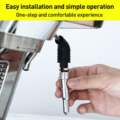 For Delonghi Coffee Machine A3 Snap-on Nozzle Stainless Steel Steam Wand Nozzle(Silver) - Coffee Machine Parts by buy2fix | Online Shopping UK | buy2fix