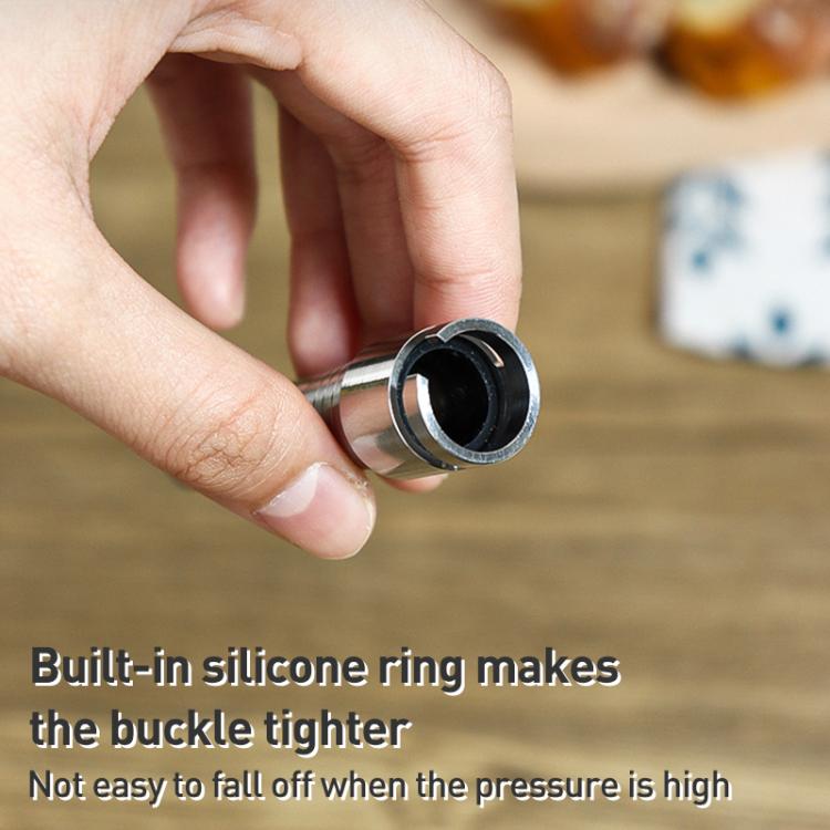 For Delonghi Coffee Machine A3 Snap-on Nozzle Stainless Steel Steam Wand Nozzle(Silver) - Coffee Machine Parts by buy2fix | Online Shopping UK | buy2fix