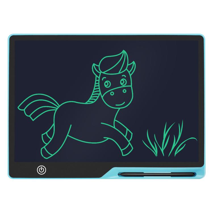 16 inch Rechargeable Children Drawing Board LCD Writing Tablet, Style:Blue / Green Writing -  by buy2fix | Online Shopping UK | buy2fix