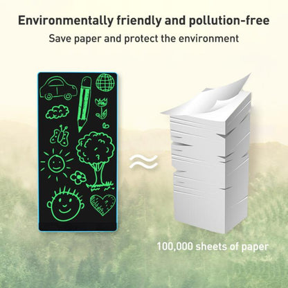 Simple Full Screen LCD Drawing Board Writing Tablet, 6.5+6.0 inch Black / Color Writing -  by buy2fix | Online Shopping UK | buy2fix