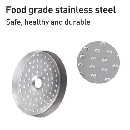 Stainless Steel Shower Screen Espresso Extraction Filter Mesh for Breville 8 Series(Silver) - Coffee Machine Parts by buy2fix | Online Shopping UK | buy2fix