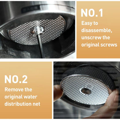 Stainless Steel Shower Screen Espresso Extraction Filter Mesh for Breville 8 Series(Silver) - Coffee Machine Parts by buy2fix | Online Shopping UK | buy2fix