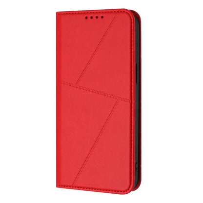 For Google Pixel 10 / Pixel 10 Pro Strong Magnetic Frosted Flip Leather Phone Case(Red) - Google Cases by buy2fix | Online Shopping UK | buy2fix