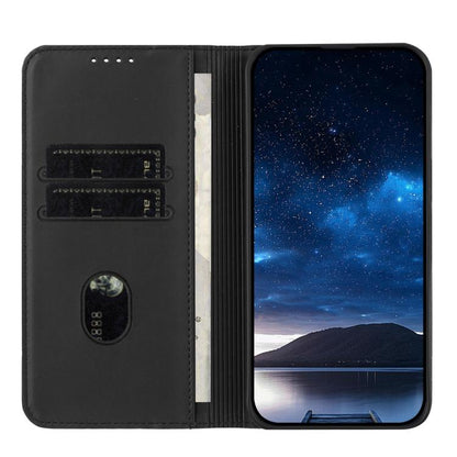 For Google Pixel 10 / Pixel 10 Pro Strong Magnetic Frosted Flip Leather Phone Case(Black) - Google Cases by buy2fix | Online Shopping UK | buy2fix