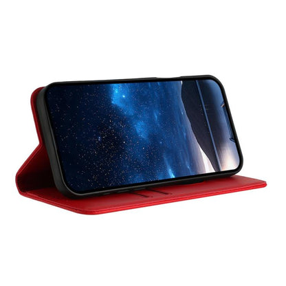For Google Pixel 10 Pro XL Strong Magnetic Frosted Flip Leather Phone Case(Red) - Google Cases by buy2fix | Online Shopping UK | buy2fix