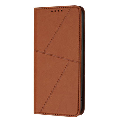 For Google Pixel 10 Pro XL Strong Magnetic Frosted Flip Leather Phone Case(Coffee Color) - Google Cases by buy2fix | Online Shopping UK | buy2fix