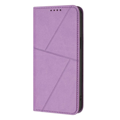 For Google Pixel 10 Pro XL Strong Magnetic Frosted Flip Leather Phone Case(Light Purple) - Google Cases by buy2fix | Online Shopping UK | buy2fix