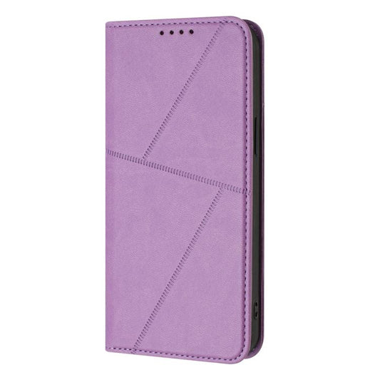 For Google Pixel 10 Pro XL Strong Magnetic Frosted Flip Leather Phone Case(Light Purple) - Google Cases by buy2fix | Online Shopping UK | buy2fix