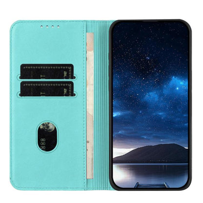 For Google Pixel 10 Pro XL Strong Magnetic Frosted Flip Leather Phone Case(Light Blue) - Google Cases by buy2fix | Online Shopping UK | buy2fix