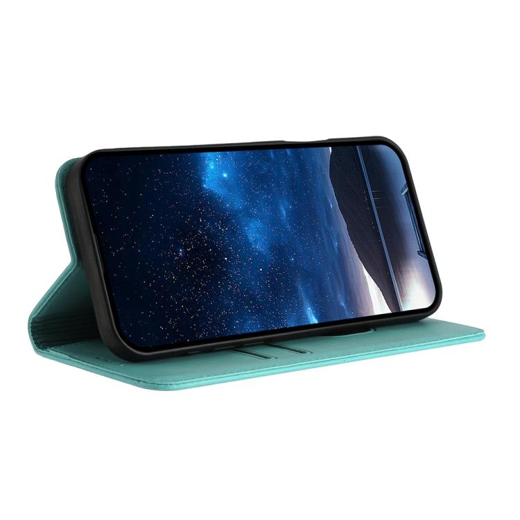 For Google Pixel 10 Pro XL Strong Magnetic Frosted Flip Leather Phone Case(Light Blue) - Google Cases by buy2fix | Online Shopping UK | buy2fix