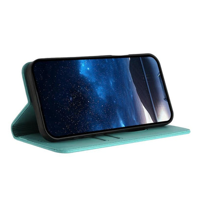 For Google Pixel 10 Pro XL Strong Magnetic Frosted Flip Leather Phone Case(Light Blue) - Google Cases by buy2fix | Online Shopping UK | buy2fix