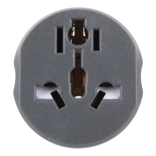 WN-18 German EU Plug Global Travel Adapter Socket(Black White) - Plug Adaptor by buy2fix | Online Shopping UK | buy2fix