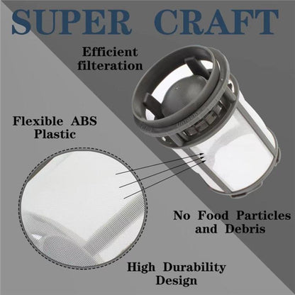 Dishwasher Pump Filter Cup for Whirlpool Kenmore W10872845(Grey) - Dishwasher Parts by buy2fix | Online Shopping UK | buy2fix