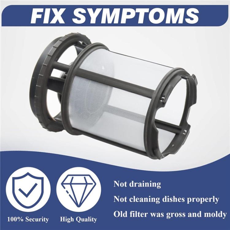 Dishwasher Pump Filter Cup for Whirlpool Kenmore W10872845(Grey) - Dishwasher Parts by buy2fix | Online Shopping UK | buy2fix