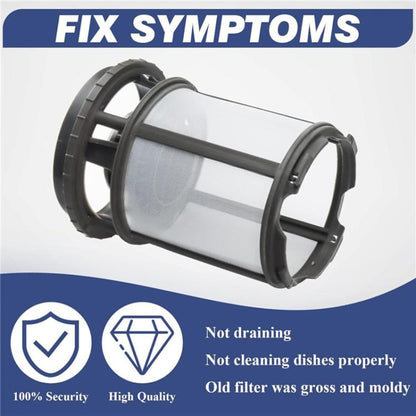 Dishwasher Pump Filter Cup for Whirlpool Kenmore W10872845(Grey) - Dishwasher Parts by buy2fix | Online Shopping UK | buy2fix