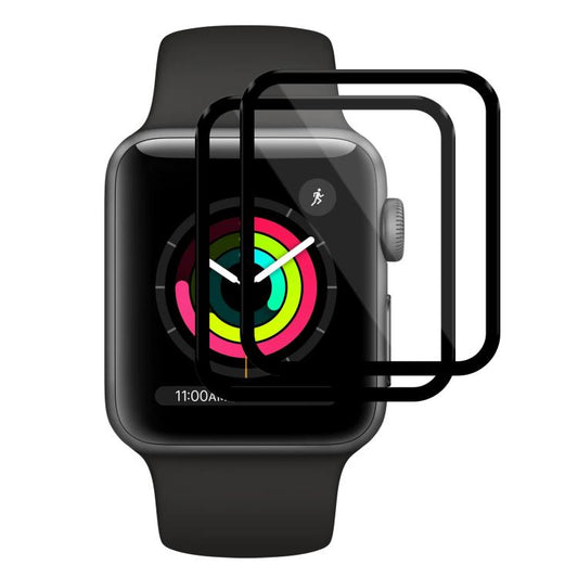 For Apple Watch Series 3&2&1 38mm 2pcs xDfind Curved 3D Composite Material Soft Film Screen Protector - Screen Protector by xDfind | Online Shopping UK | buy2fix