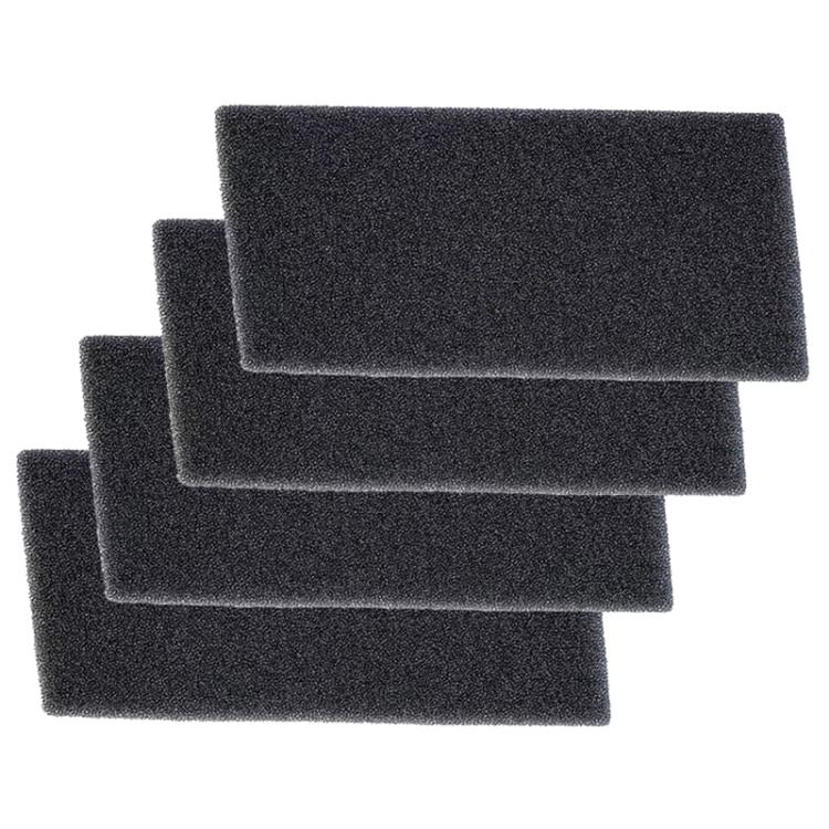 4pcs Dryer Filter Sponge Filter For Bauknecht Whirlpool HX 481010354757(Black) - Washing Machine Parts by buy2fix | Online Shopping UK | buy2fix