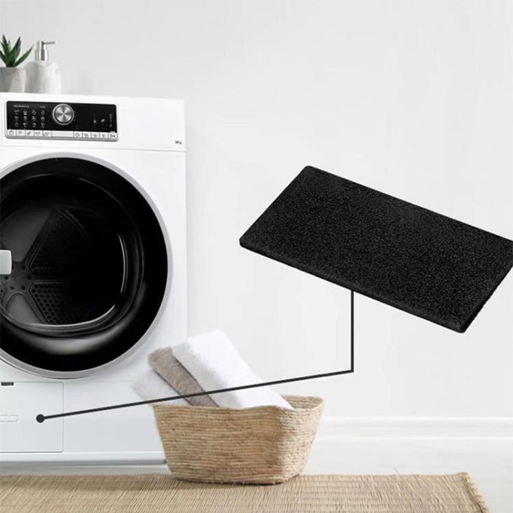 4pcs Dryer Filter Sponge Filter For Bauknecht Whirlpool HX 481010354757(Black) - Washing Machine Parts by buy2fix | Online Shopping UK | buy2fix