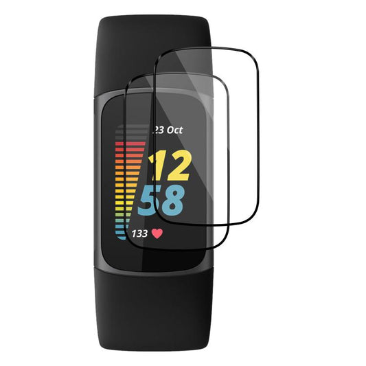 For Fitbit Charge 5 2pcs xDfind Curved 3D Composite Material Soft Film Screen Protector - Screen Protector by xDfind | Online Shopping UK | buy2fix
