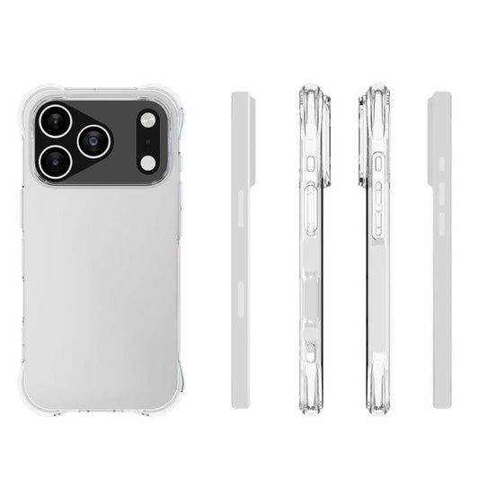 For iPhone 17 Pro Big Hole Shockproof Non-slip Thickening TPU Phone Case(Transparent) - iPhone 17 Pro Cases by buy2fix | Online Shopping UK | buy2fix