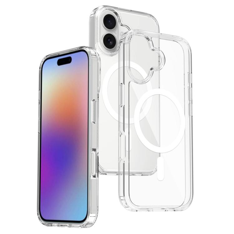 For iPhone 17 Scratchproof PC Hybrid TPU Magsafe Phone Case(Transparent) - iPhone 17 Cases by buy2fix | Online Shopping UK | buy2fix
