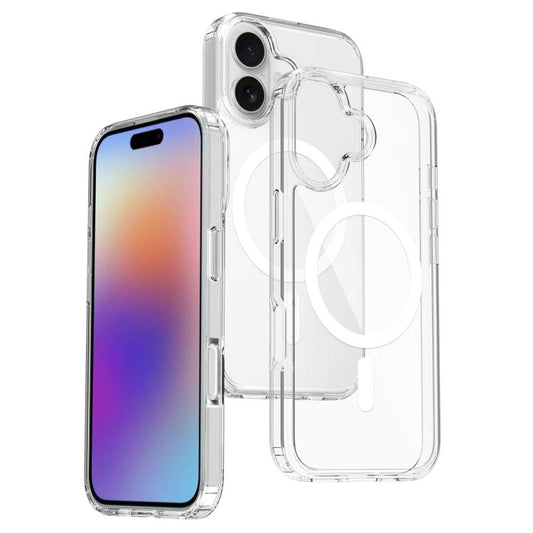For iPhone 17 Scratchproof PC Hybrid TPU Magsafe Phone Case(Transparent) - iPhone 17 Cases by buy2fix | Online Shopping UK | buy2fix
