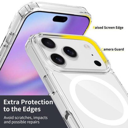 For iPhone 17 Pro Scratchproof PC Hybrid TPU Magsafe Phone Case(Transparent) - iPhone 17 Pro Cases by buy2fix | Online Shopping UK | buy2fix