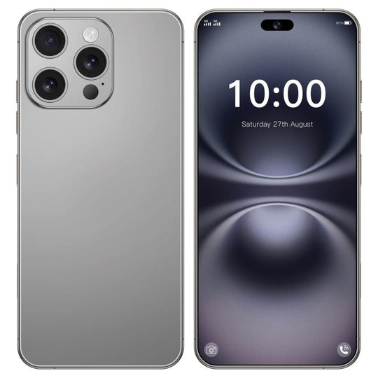 I16 Pro Max / RAi3, 3GB+64GB, 6.56 inch Android 10 MTK6739 Quad Core, Network: 4G, Dual SIM, Plug:US Plug(Grey)