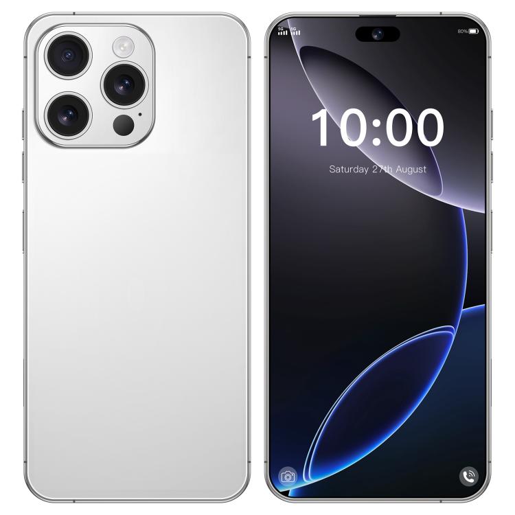 I16 Pro Max / RAi3, 3GB+64GB, 6.56 inch Android 10 MTK6739 Quad Core, Network: 4G, Dual SIM, Plug:AU Plug(White) -  by buy2fix | Online Shopping UK | buy2fix