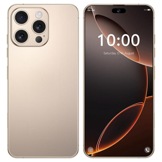 I16 Pro Max / RAi3, 3GB+64GB, 6.56 inch Android 10 MTK6739 Quad Core, Network: 4G, Dual SIM, Plug:AU Plug(Gold)