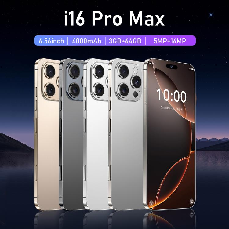 I16 Pro Max / RAi3, 3GB+64GB, 6.56 inch Android 10 MTK6739 Quad Core, Network: 4G, Dual SIM, Plug:UK Plug(White) -  by buy2fix | Online Shopping UK | buy2fix