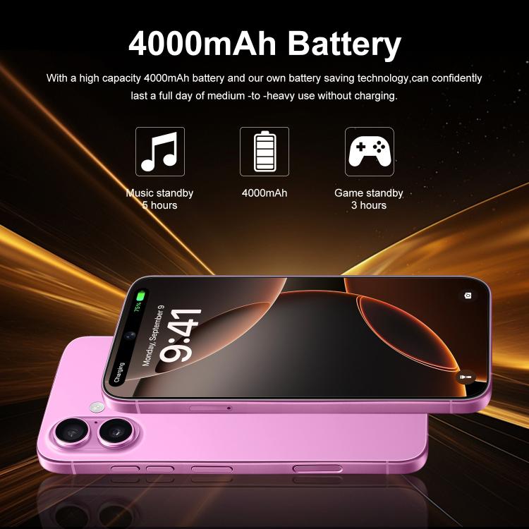 I16 Plus / RAi5, 3GB+64GB, 6.56 inch Android 10 MTK6739 Quad Core, Network: 4G, Dual SIM, Plug:AU Plug(White) -  by buy2fix | Online Shopping UK | buy2fix