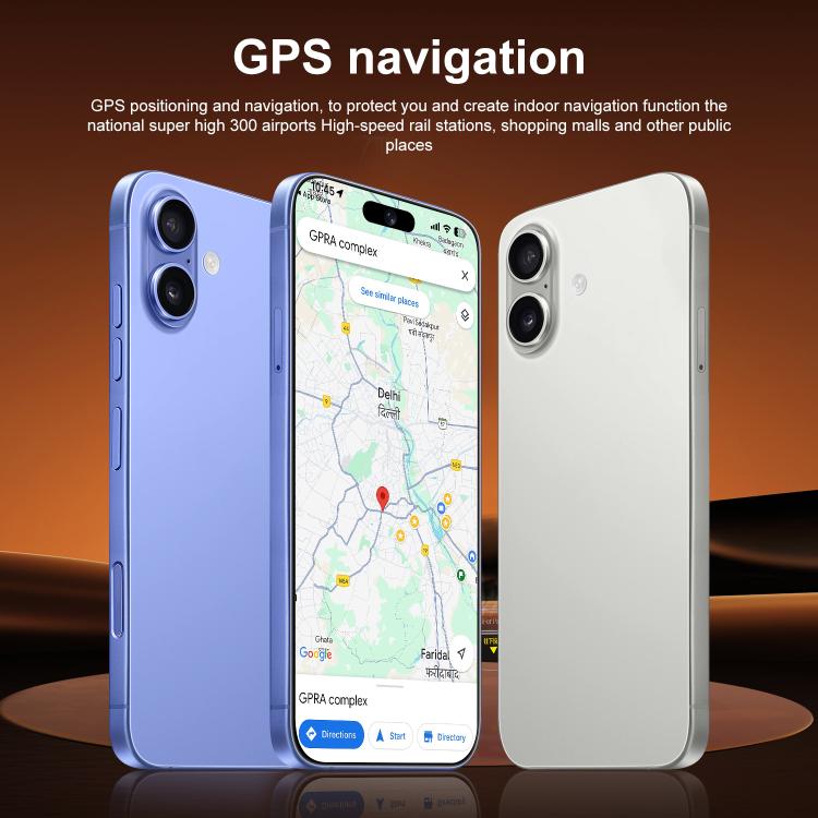 I16 Plus / RAi5, 3GB+64GB, 6.56 inch Android 10 MTK6739 Quad Core, Network: 4G, Dual SIM, Plug:UK Plug(Blue) -  by buy2fix | Online Shopping UK | buy2fix