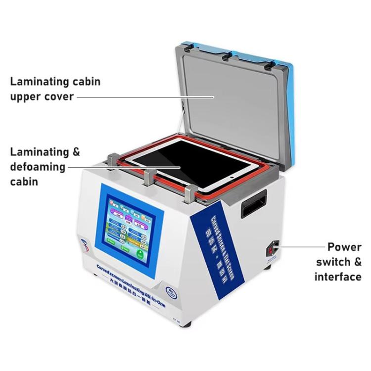 YYD YD-639 UV Curing Laminating Defoaming All-in-One, Plug:UK Plug - Defoaming Equipment by buy2fix | Online Shopping UK | buy2fix