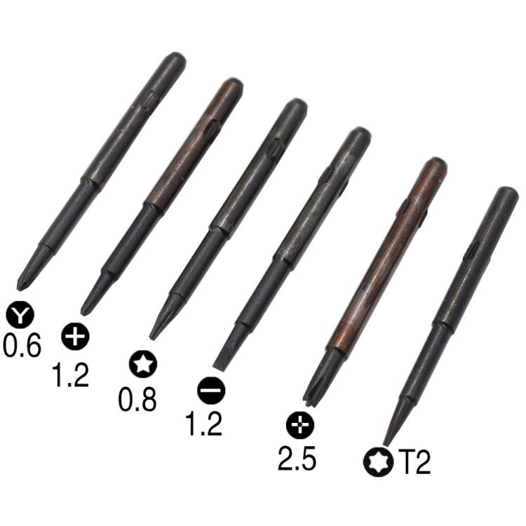 6 in 1 Aluminum Alloy Screwdriver Set - Screwdriver Set by buy2fix | Online Shopping UK | buy2fix